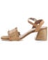 Bos. & Co. Gera Raffia & Suede Sandal Women's 36