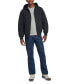 Фото #6 товара Men's Workwear Hoodie Bomber Jacket with Quilted Lining