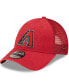 Фото #1 товара Men's Red Arizona Diamondbacks Trucker 9FORTY Adjustable Hat