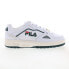 Fila Teratach 600 1BM01381-146 Mens White Leather Lifestyle Sneakers Shoes 12