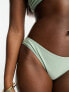 Фото #1 товара Miss Selfridge mix and match bikini bottom brief in sage