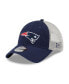 Фото #2 товара Men's Navy, Natural New England Patriots Loyal 9TWENTY Trucker Snapback Hat