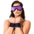 Фото #3 товара rimba Bondage Play Handcuffs with Mask Adjustable Purple