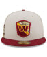 Фото #3 товара Men's Stone, Burgundy Washington Commanders 2023 Salute To Service 59FIFTY Fitted Hat