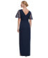 Фото #2 товара Платье женское DKNY с пайетками и объемными рукавами