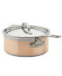 Фото #3 товара CopperBond Copper Induction 4-Quart Covered Saucepan with Helper Handle