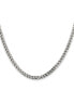 Stainless Steel 4mm Franco Chain Necklace