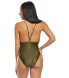Фото #3 товара Polo Ralph Lauren 262241 Women Luster Solid One Piece Swimsuit Size X-Small