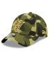 ფოტო #4 პროდუქტის Men's Camo Miami Marlins 2022 Armed Forces Day 9Twenty Adjustable Hat