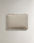 Фото #8 товара Washed linen cushion cover