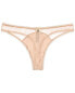 Фото #1 товара Journelle Victoire Flocked Thong Women's Pink Xl