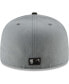 Фото #2 товара Men's Gray, Black Chicago White Sox Two-Tone 59FIFTY Fitted Hat