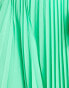 Фото #2 товара ASOS DESIGN pleated midi skirt in apple green