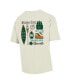 ფოტო #3 პროდუქტის Men's Cream Michigan State Spartans Camping Trip T-shirt