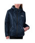 Фото #5 товара Women's College Navy Seattle Seahawks Charlotte Full-Zip Hoodie Puffer Jacket