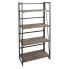 Фото #6 товара Dakota Bookcase in Metal and Wood