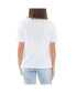 ფოტო #4 პროდუქტის Claud Crew Neck Tee White