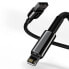 Фото #12 товара Przewód kabel w oplocie do iPhone USB - Lightning 1m - cały czarny
