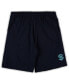 ფოტო #4 პროდუქტის Men's Deep Sea Blue, Heathered Charcoal Seattle Kraken Big and Tall T-shirt and Shorts Sleep Set