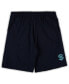 Men's Deep Sea Blue, Heathered Charcoal Seattle Kraken Big and Tall T-shirt and Shorts Sleep Set