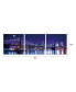 Фото #2 товара Интерьерная картина на холсте Chic Home Cityline 3 Piece NYC Skyline - 16" x 48"