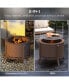 Фото #4 товара Ultimate Smokeless Fire Pit & Grill Warmth, Ambiance, and Cooking Without Smoke