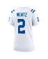Фото #4 товара Футболка Nike женская игровая "Карсон Вентц" для Indianapolis Colts белого цвета