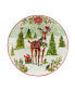 Фото #4 товара Joy of Christmas 9" Dessert Plates Set of 4