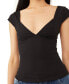 Women's Cap-Sleeve Corset Camisole