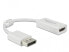 Фото #2 товара Delock 63936 - 0.1 m - DisplayPort - HDMI - Male - Female - Straight