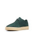 Фото #7 товара Clarks Trek Cup 26168522 Mens Green Suede Oxfords & Lace Ups Casual Shoes