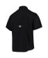 Фото #2 товара Рубашка мужская Columbia Virginia Tech Hokies PFG Tamiami Omni-Shade черного цвета