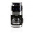 Domo DO721K - Combi coffee maker - Coffee beans - Ground coffee - Built-in grinder - Black - Stainless steel