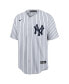 Фото #3 товара Men's New York Yankees Coop Derek Jeter Player Replica Jersey