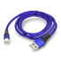 Magnetic cable USB A - USB type C - 1m - Akyga AK-USB-42