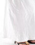 Фото #5 товара 4th & Reckless Plus satin maxi skirt in white