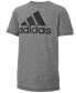 Фото #1 товара Футболка Adidas Big Boys Aeroready Melange