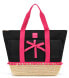 Dámská plážová taška + plážová podložka 21841 black