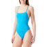 HURLEY Solid Square Neck Moderate Swimsuit