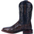 Фото #3 товара Dan Post Boots Kingsly Caiman Square Toe Cowboy Mens Brown Dress Boots DP4860