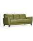 Фото #13 товара Myia 85" Leather Sofa, Created for Macy's