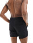 Marshall Artist crinkle nylon swim short in black