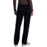 Фото #4 товара Fruit of the Loom Eversoft Fleece Open Bottom Pant Women's Small Black Cotton