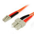 Фото #1 товара StarTech.com Fiber Optic Cable - Multimode Duplex 62.5/125 - LSZH - LC/SC - 2 m - 2 m - OM1 - LC - SC