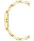 ფოტო #2 პროდუქტის Women's Quartz Gold-Tone Alloy Watch, 28mm x 21mm