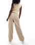 ASOS DESIGN cord barrel trousers in straw Stroh, 34 - фото #5