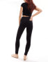 Фото #5 товара ONLY Royal high waisted skinny jeans in black