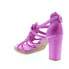 Фото #6 товара A.S.98 Boone A85002-201 Womens Pink Leather Hook & Loop Block Heels Shoes 9.5