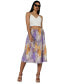 ფოტო #2 პროდუქტის Women's Pleated Midi Skirt