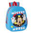 SAFTA 3D Mickey Mouse Backpack